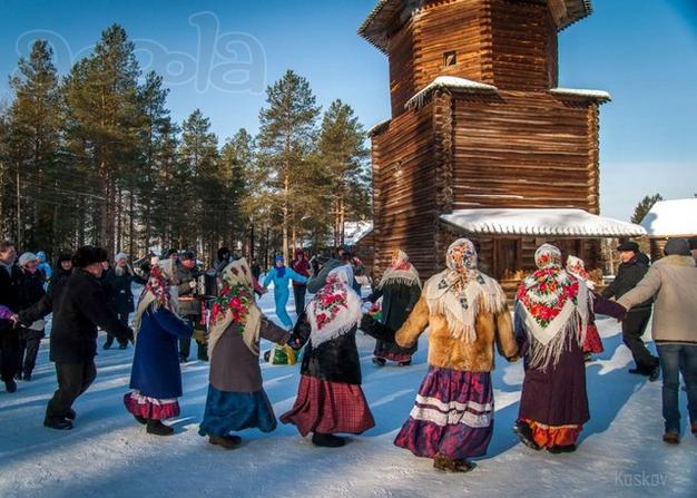 Новый год и Рождество на Русском Севере